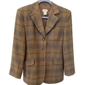 Limited America Vintage 100% Wool Blazer Women's Size 2 Y2K Rare Find Old Money